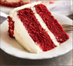 Luxury Red Velvet Cake Slice